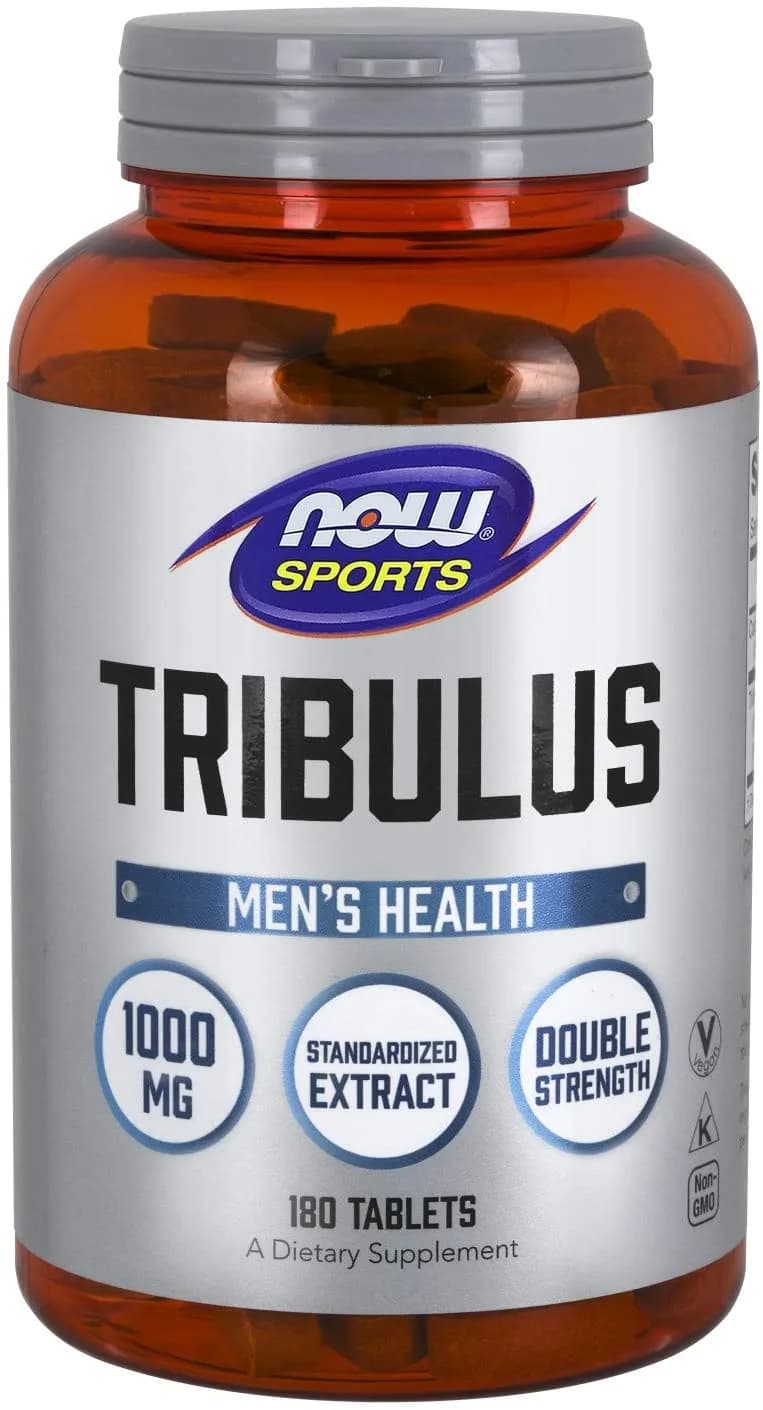 NOW Tribulus (Tribulus terrestris) 1000 mg, Men's Health, 180 Tablets