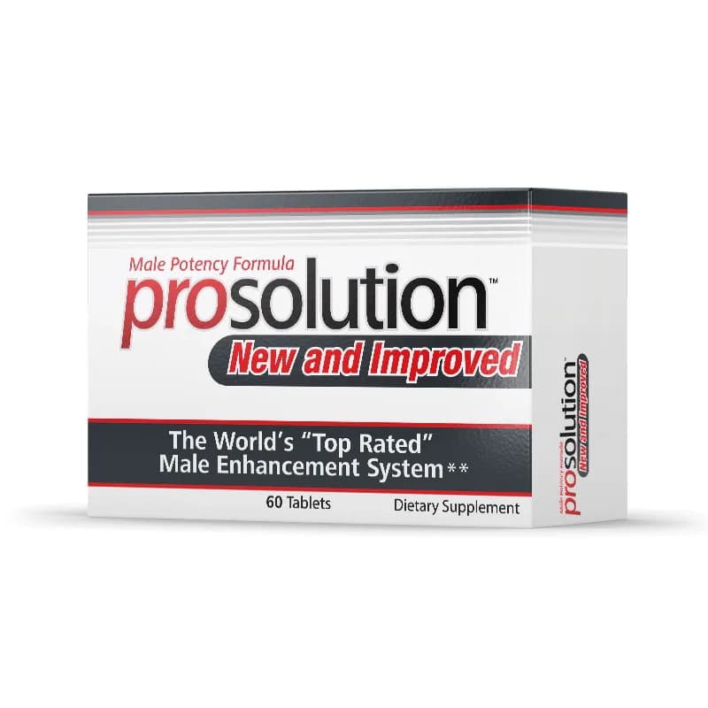Prosolution Pills Male Enhancement, 60 Tablets by Leading Edge Health