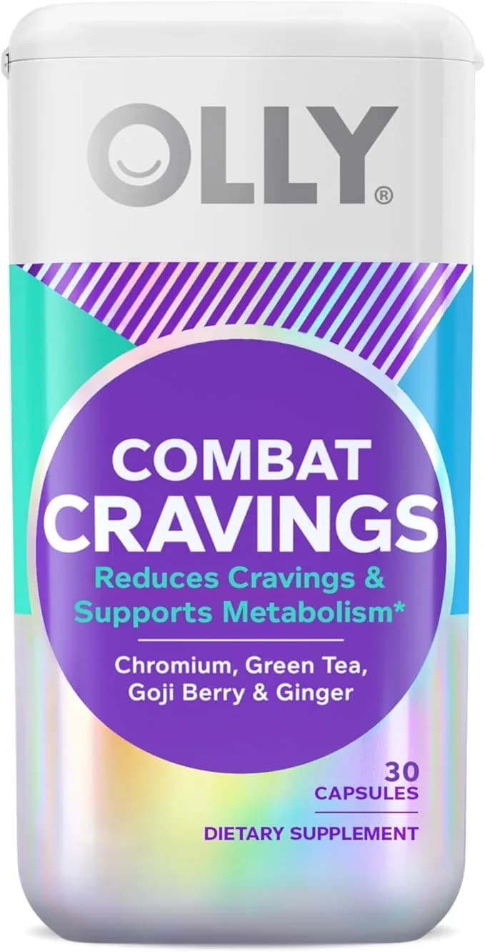 OLLY OLLY Combat Cravings Appetite Support, 30 Count