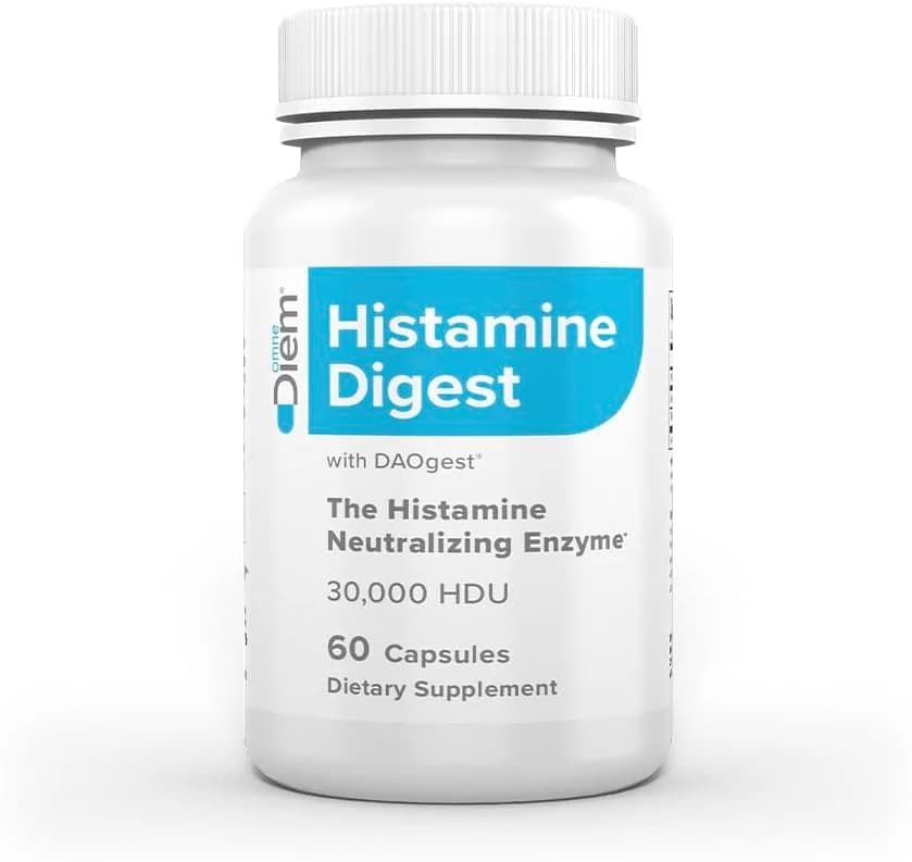 Histamine Digest DAO 30,000 HDU, 60 Capsules by Omne Diem