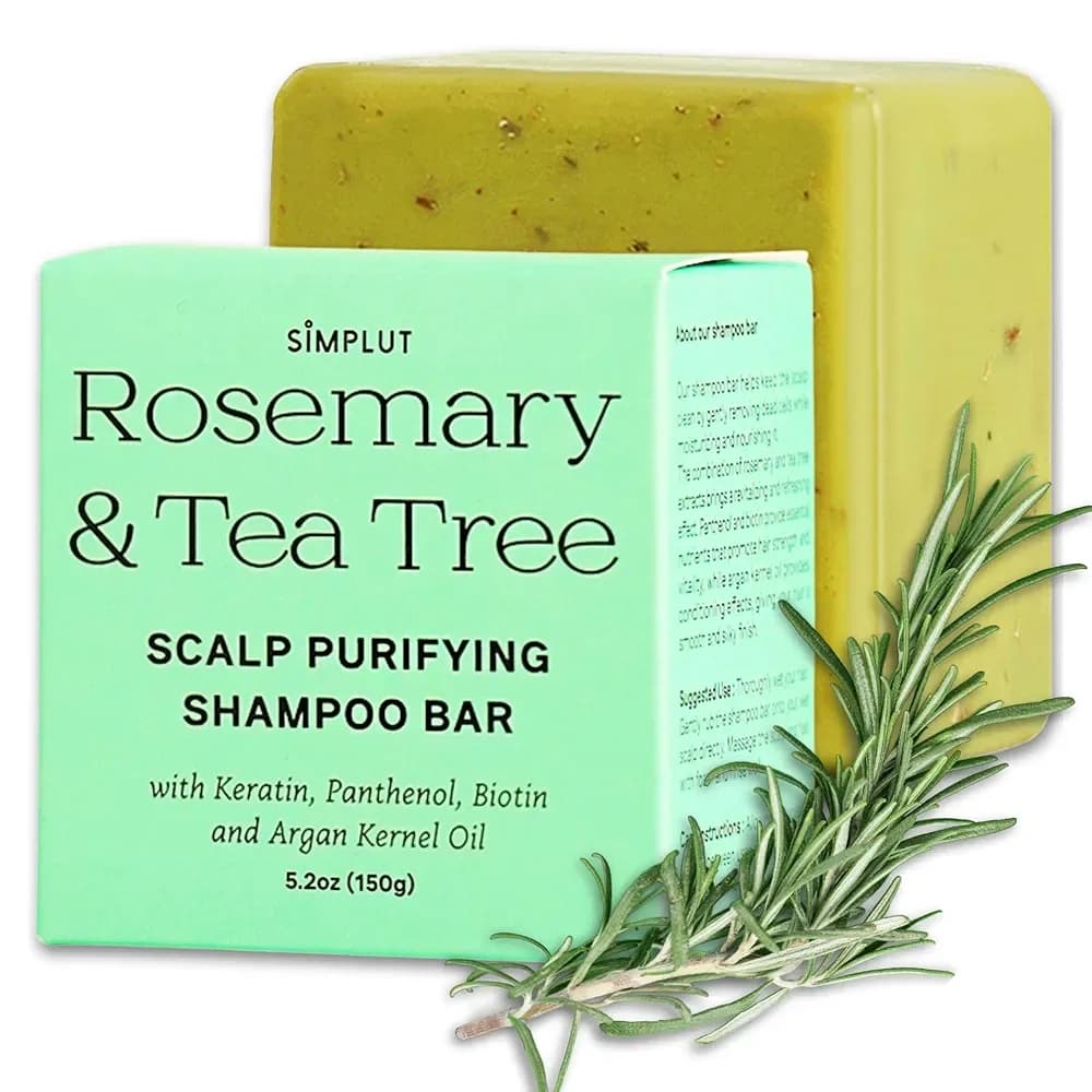 Simplut Rosemary & Tea Tree Scalp Clarifying Shampoo, 150 g