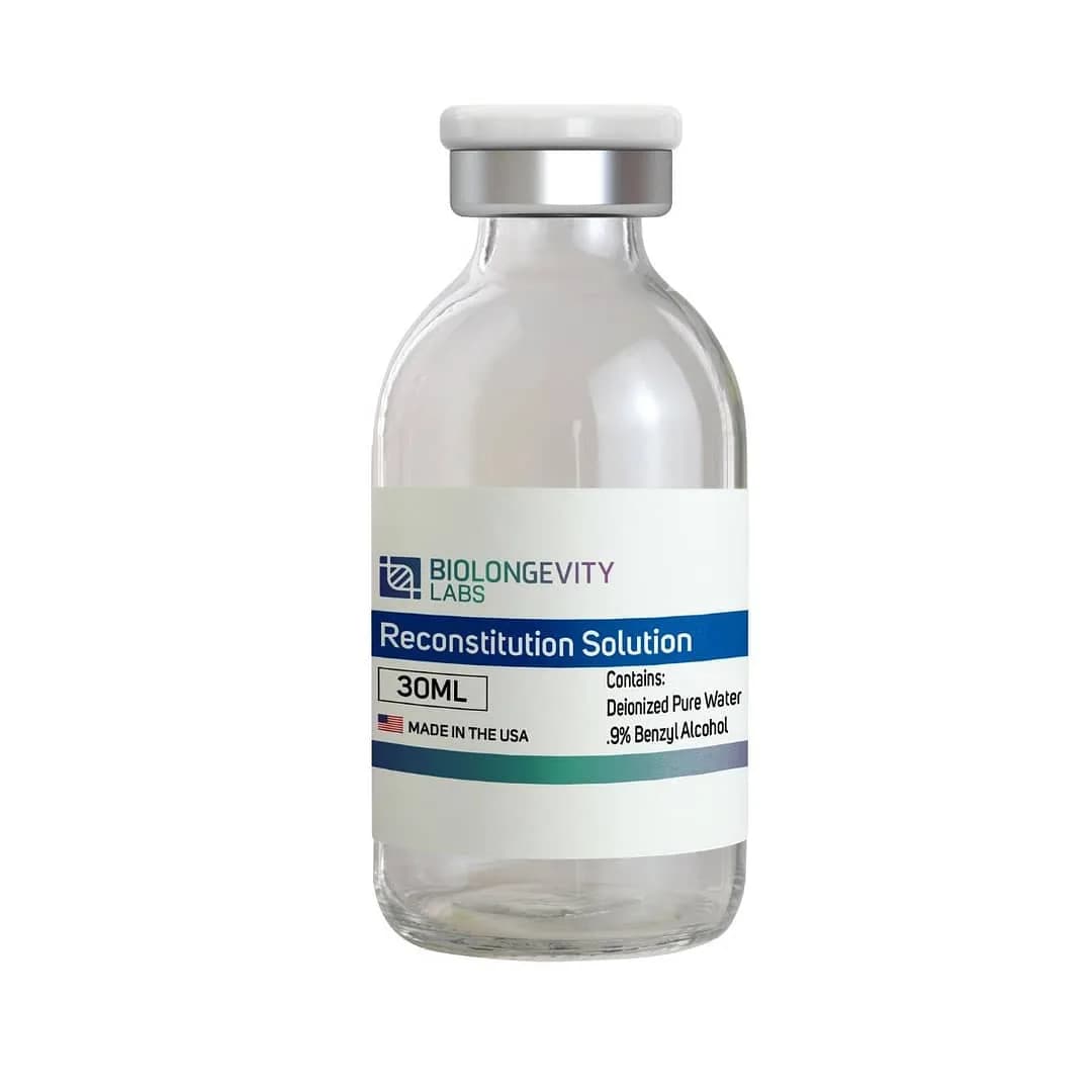 Reconstitution Solution Bacteriostatic Water (30ml), 30 mL by Biolongevity