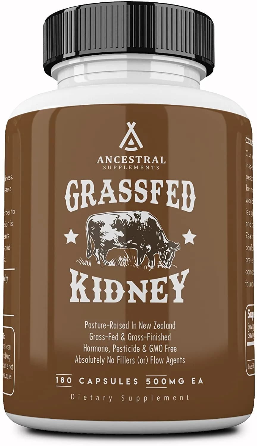 Ancestral Supplements Grassfed Kidney DAO for Allergy, 180 Capsules by Ancestral Supplements
