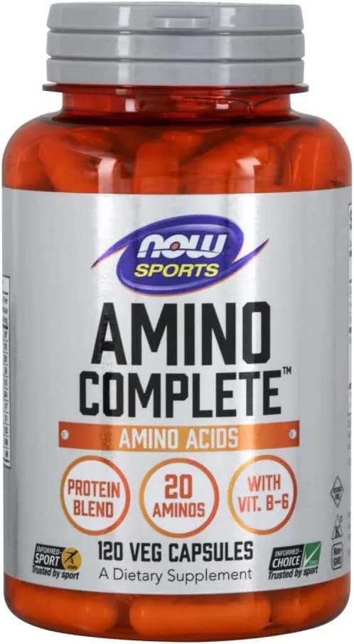 Amino Complete™ with Vitamin B-6, 120 Capsules by NOW