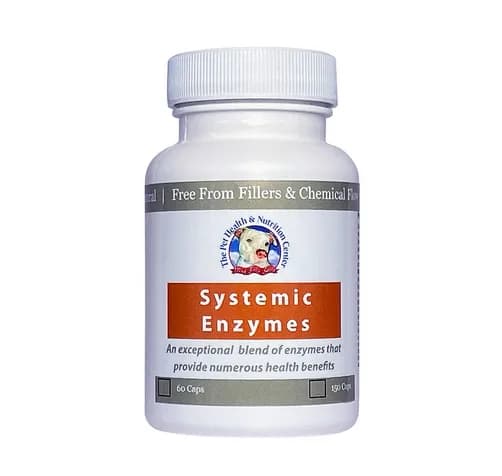 Systemic Enzyme Formula for Dogs, 150 Capsules by The pet health and nutrition center