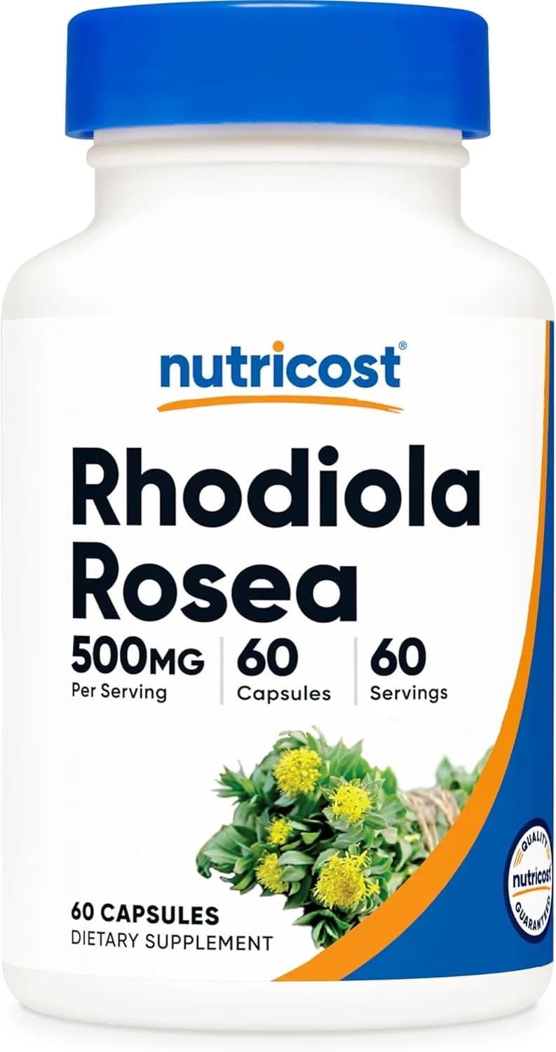 Nutricost Rhodiola Rosea 500mg | 60 Capsules