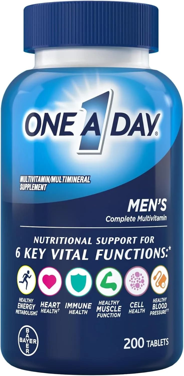 Men’s Multivitamin, 200 Tablets by ONE A DAY