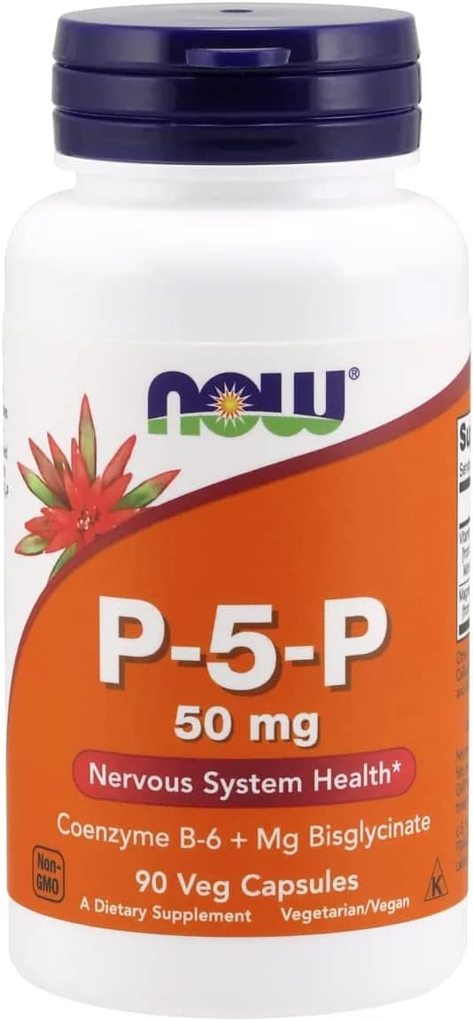 P-5-P, 50 mg, 90 Capsules by NOW