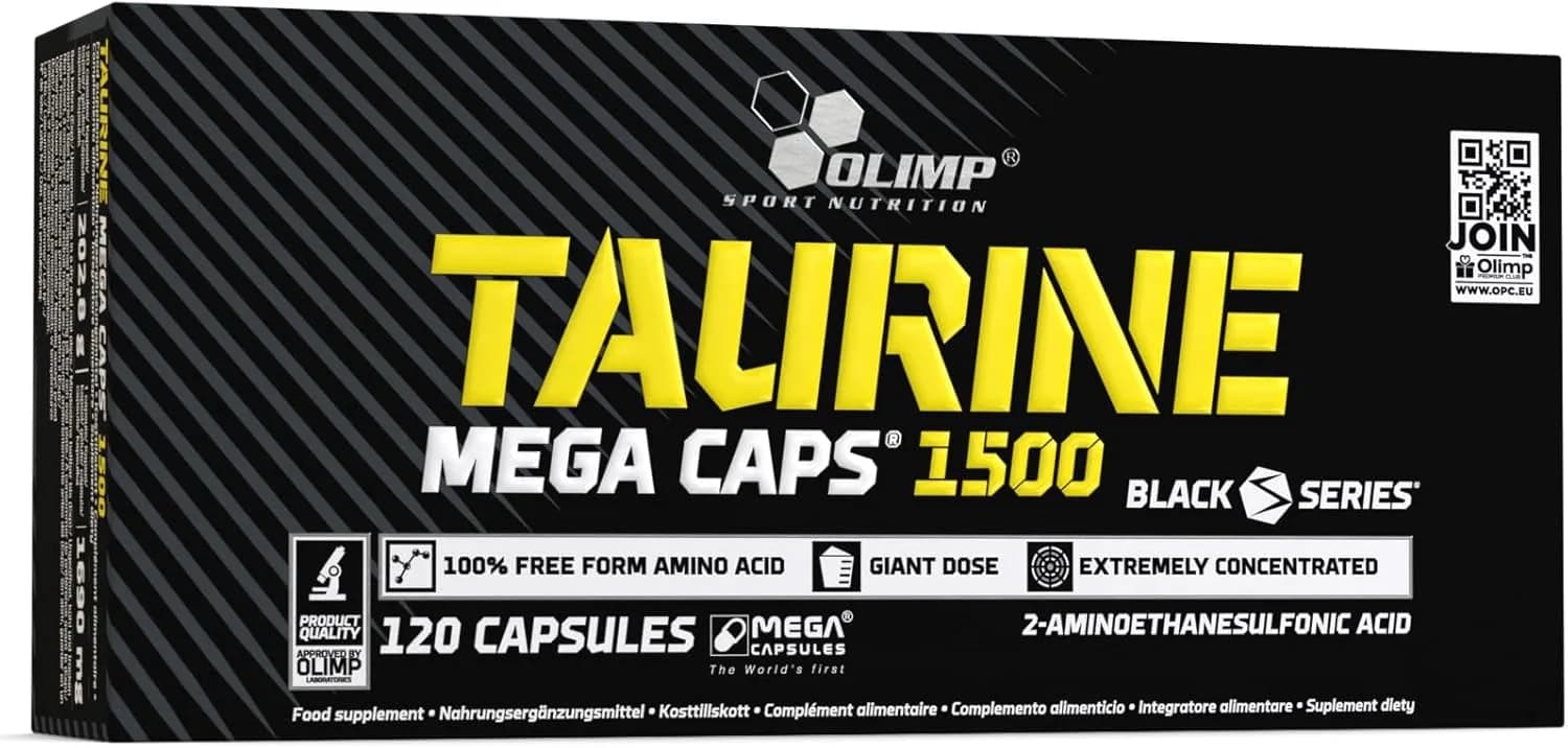 Olimp Taurine 1500 mg, 120 Capsules
