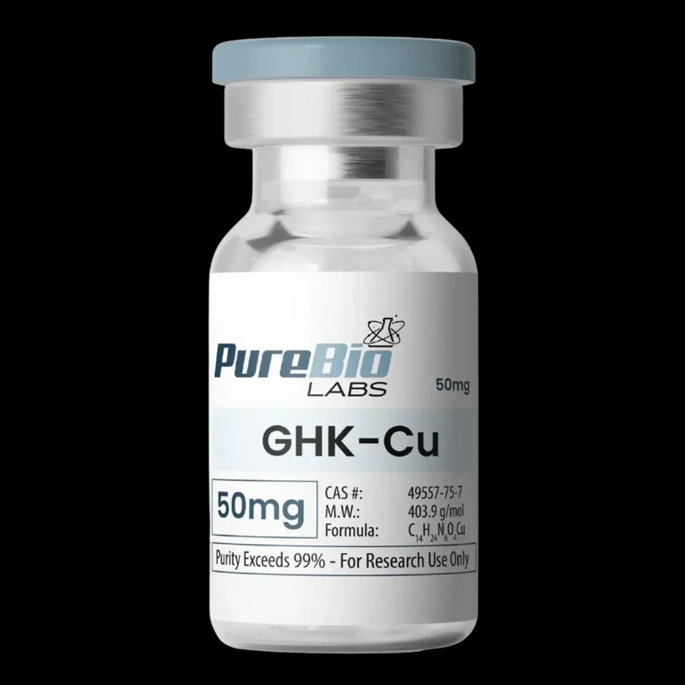 GHK-Cu Copper Tripeptide Support advanced tissue repair, 50 mg by pure bio labs