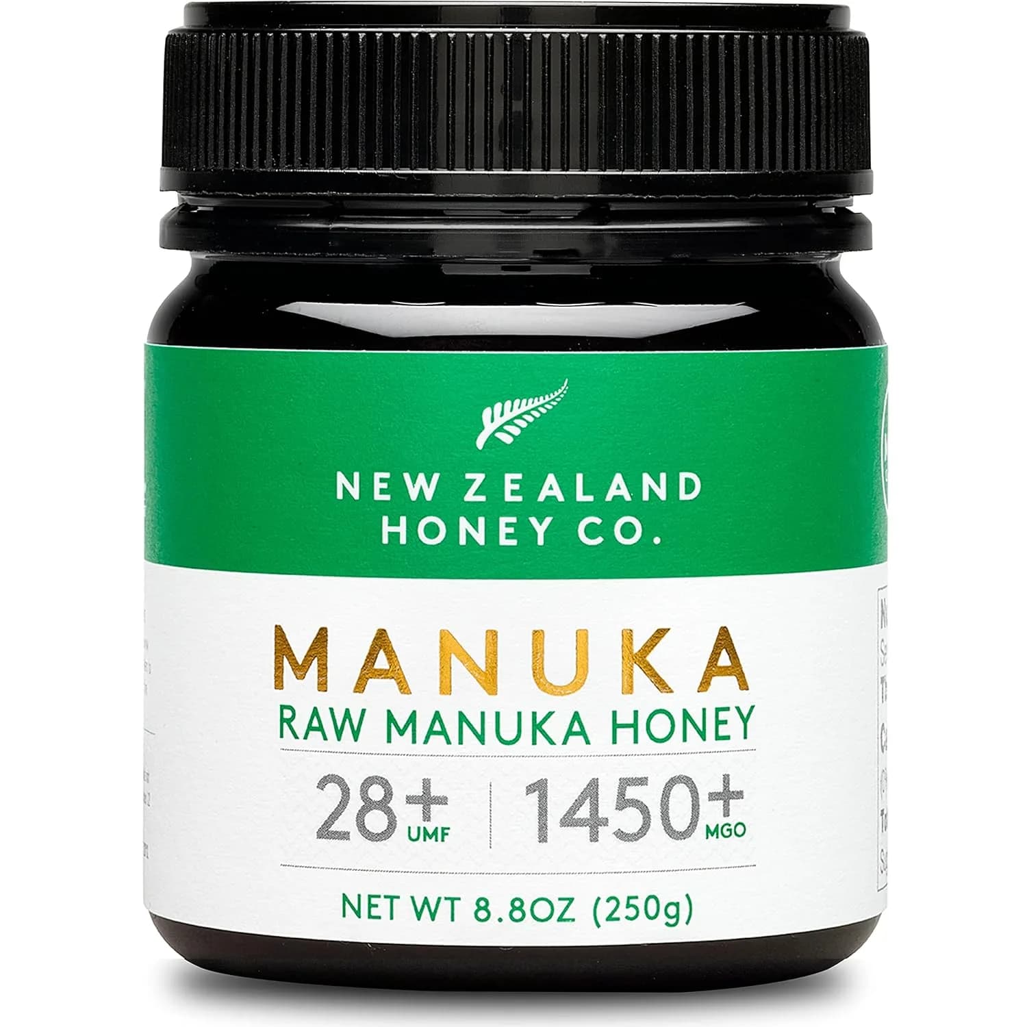 New Zealand Honey Co. Raw Manuka Honey MGO 1450+, 250 g by New Zealand Honey Co.