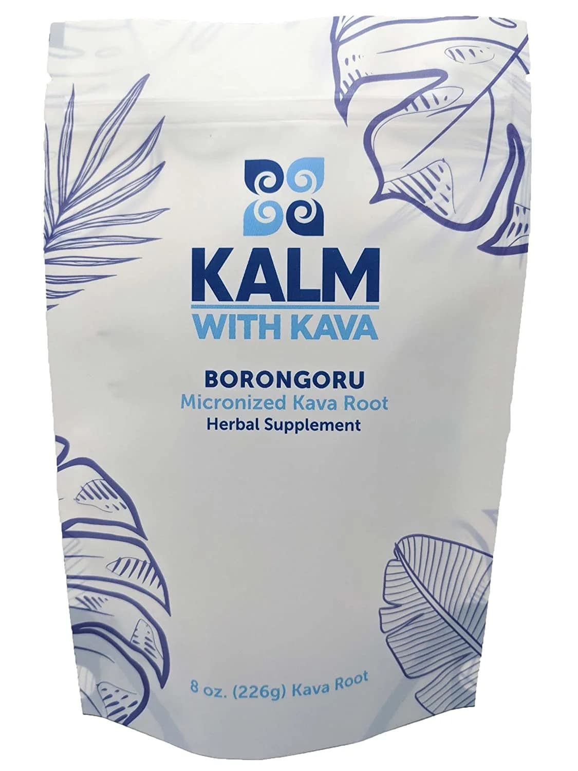 KALM WITH KAVA Borongoru Micronized Kava, 8 oz