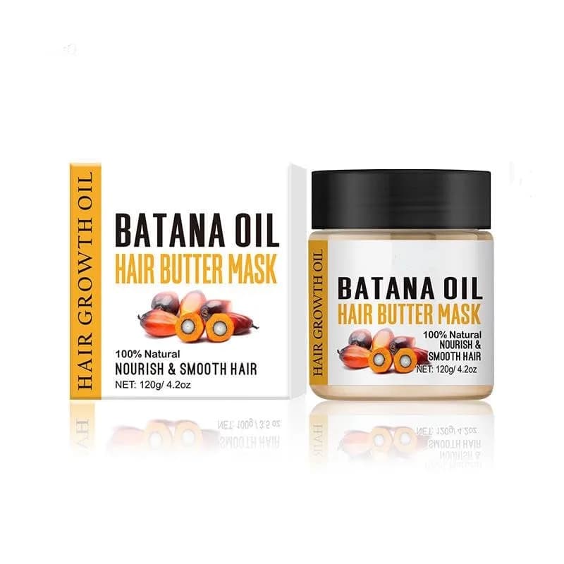 Batana Oil from Honduras as Hair Mask, Scalp Treatment for Growth & Anti-Hair Loss - 4.2 oz (120g)