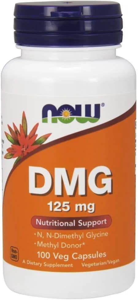 DMG Cellular Energy & Immune Support, 125 mg, 100 Capsules by NOW