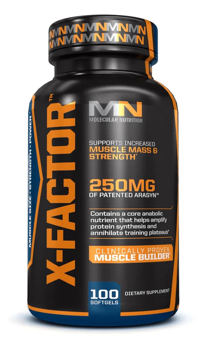 X-Factor Arachidonic Acid Supplement | Muscle Hypertrophy Catalyst | 100 softgels