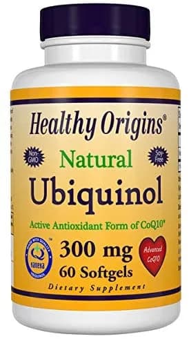 Orgins Ubiquinol Softgels, 300 mg, 60 Count by Healthy Origins