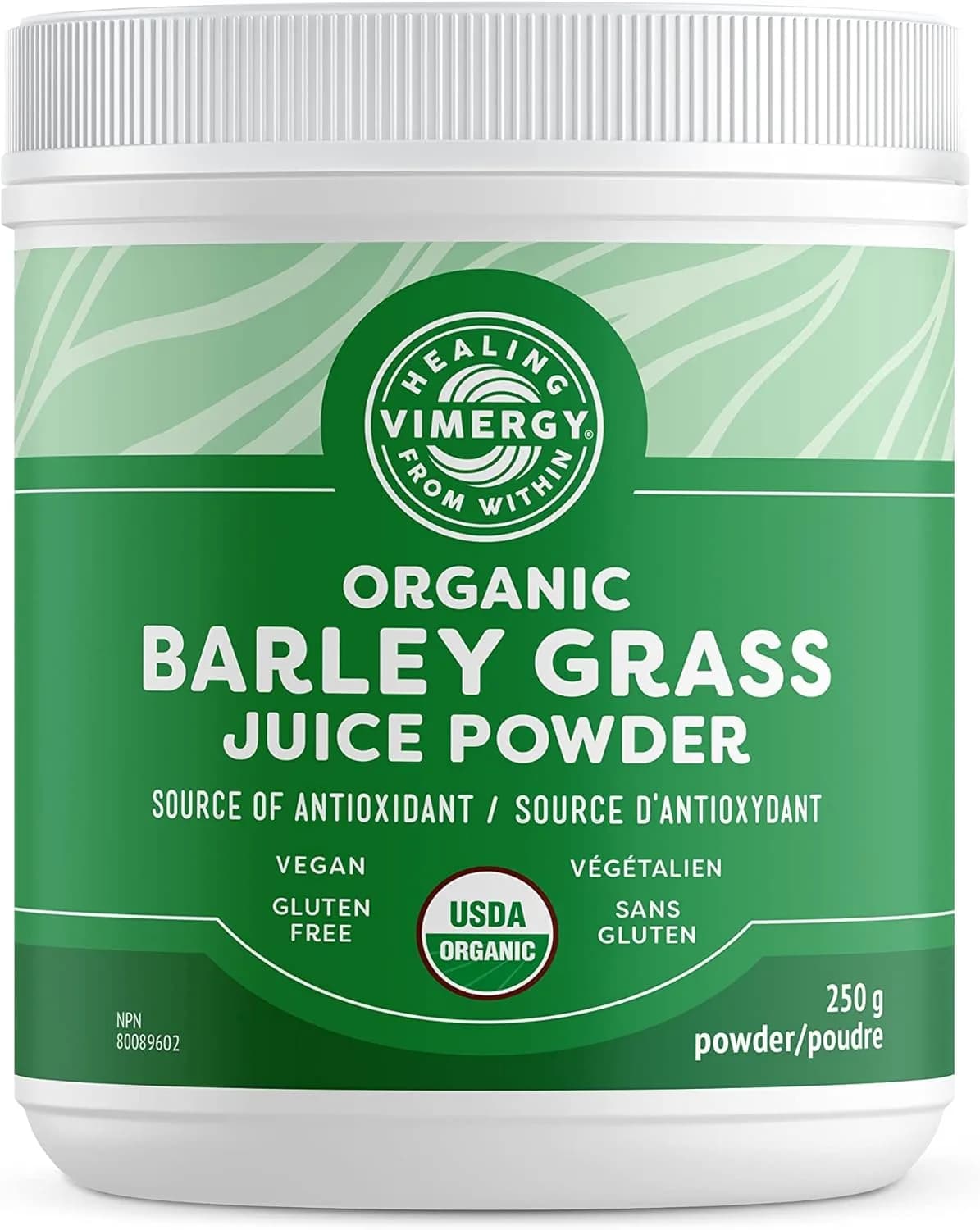 Vimergy Barley Grass Juice Powder 250g, 312 Servings by Vimergy