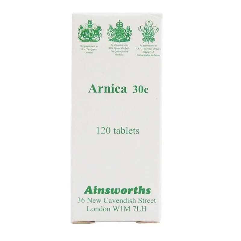 Ainsworths Arnica 30C Homoeopathic Remedy 120 tablet