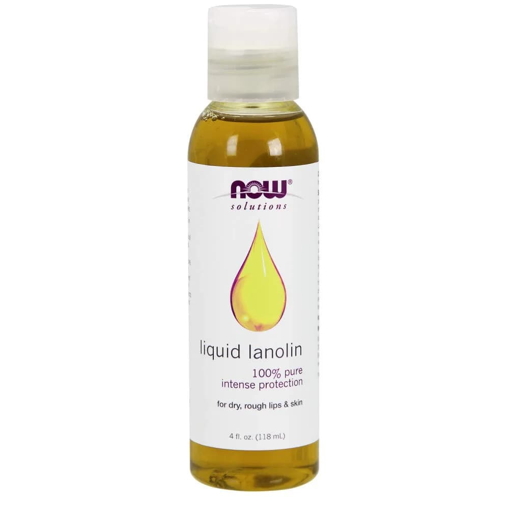 Liquid Lanolin Pure, 118 mL by NOW