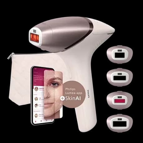 Philips Lumea IPL 9900 Series IPL hair removal device with SenseIQ for face & body BRP958/00
