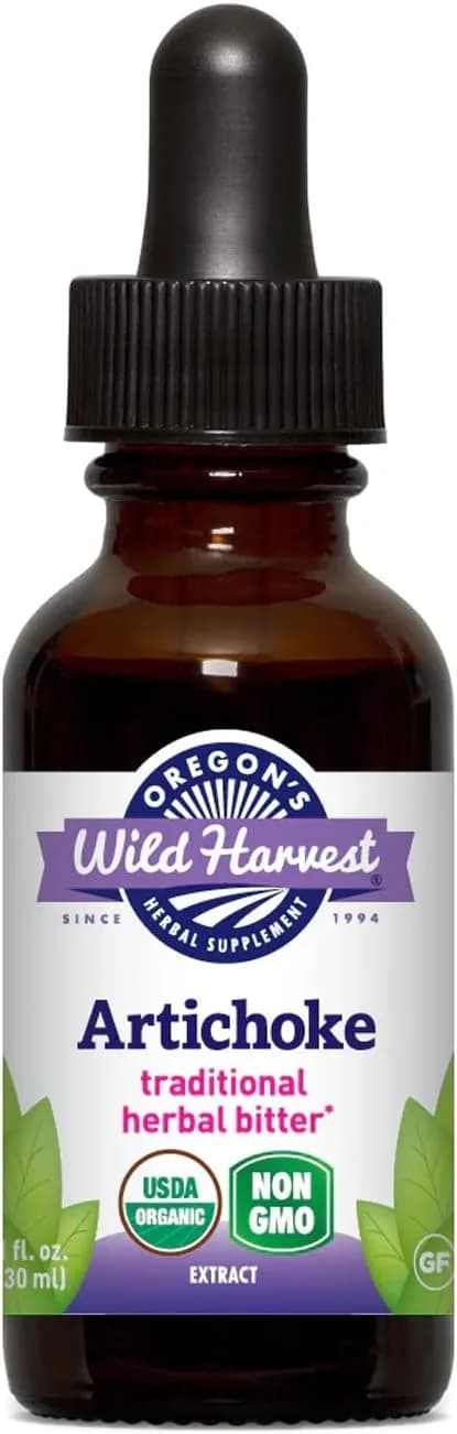 Oregon's Wild Harvest 1:4 Organic Artichoke Extract, 1 Fluid Ounce