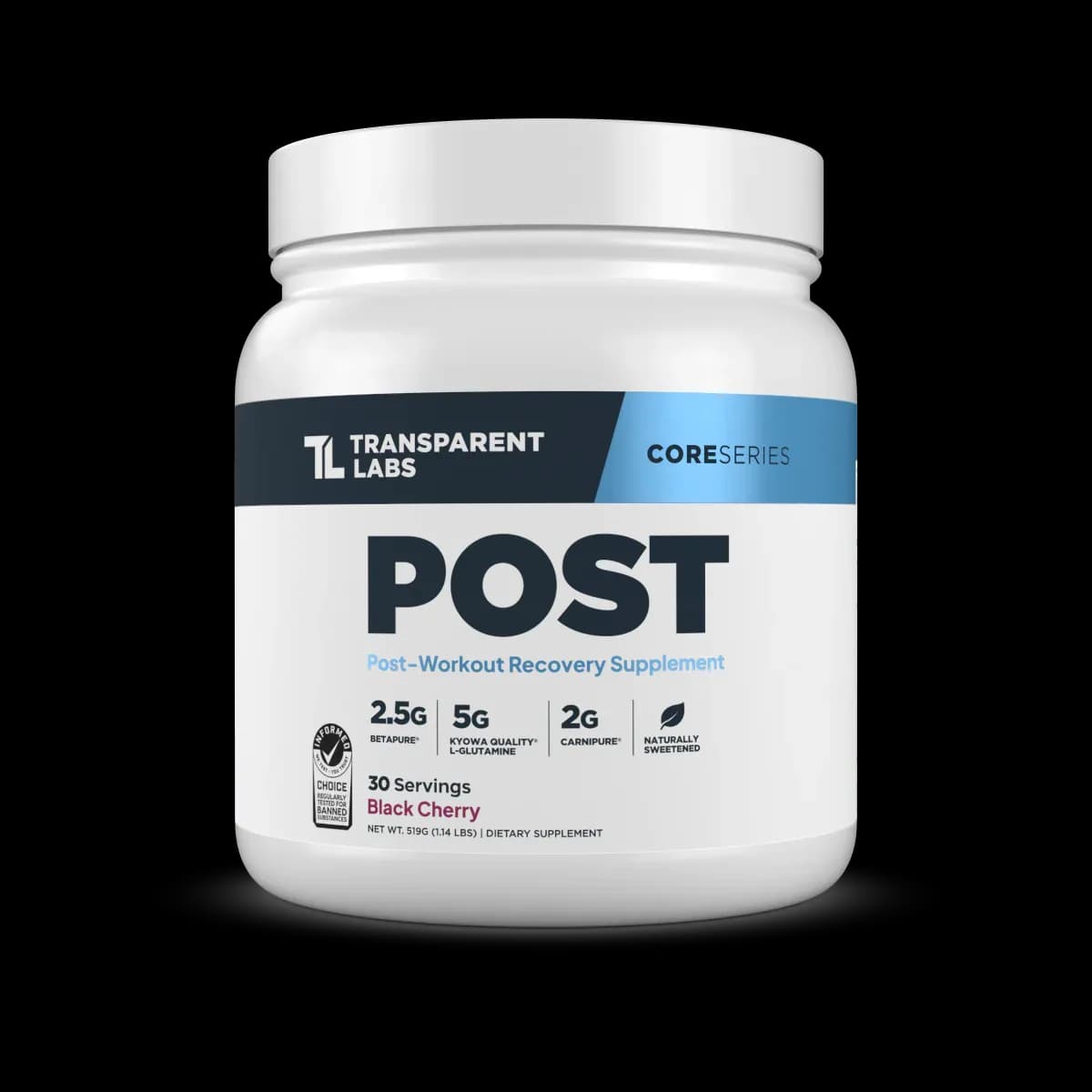 Transparent Labs Post Workout