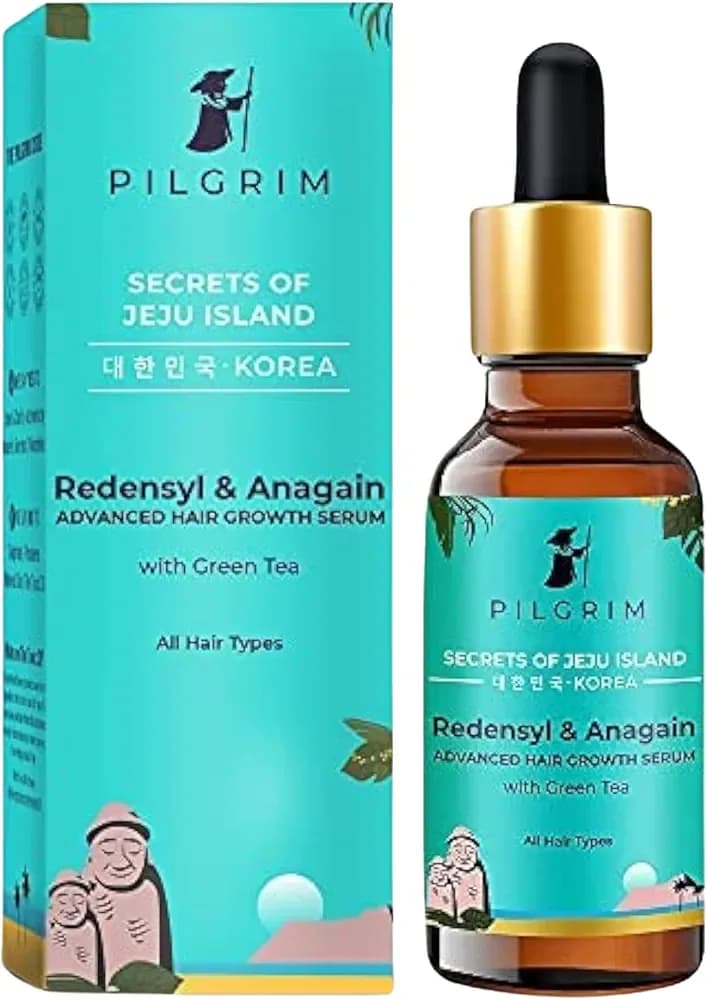 Pilgrim Hair Growth Serum | Redensyl & Anagain | Stops Hair Loss