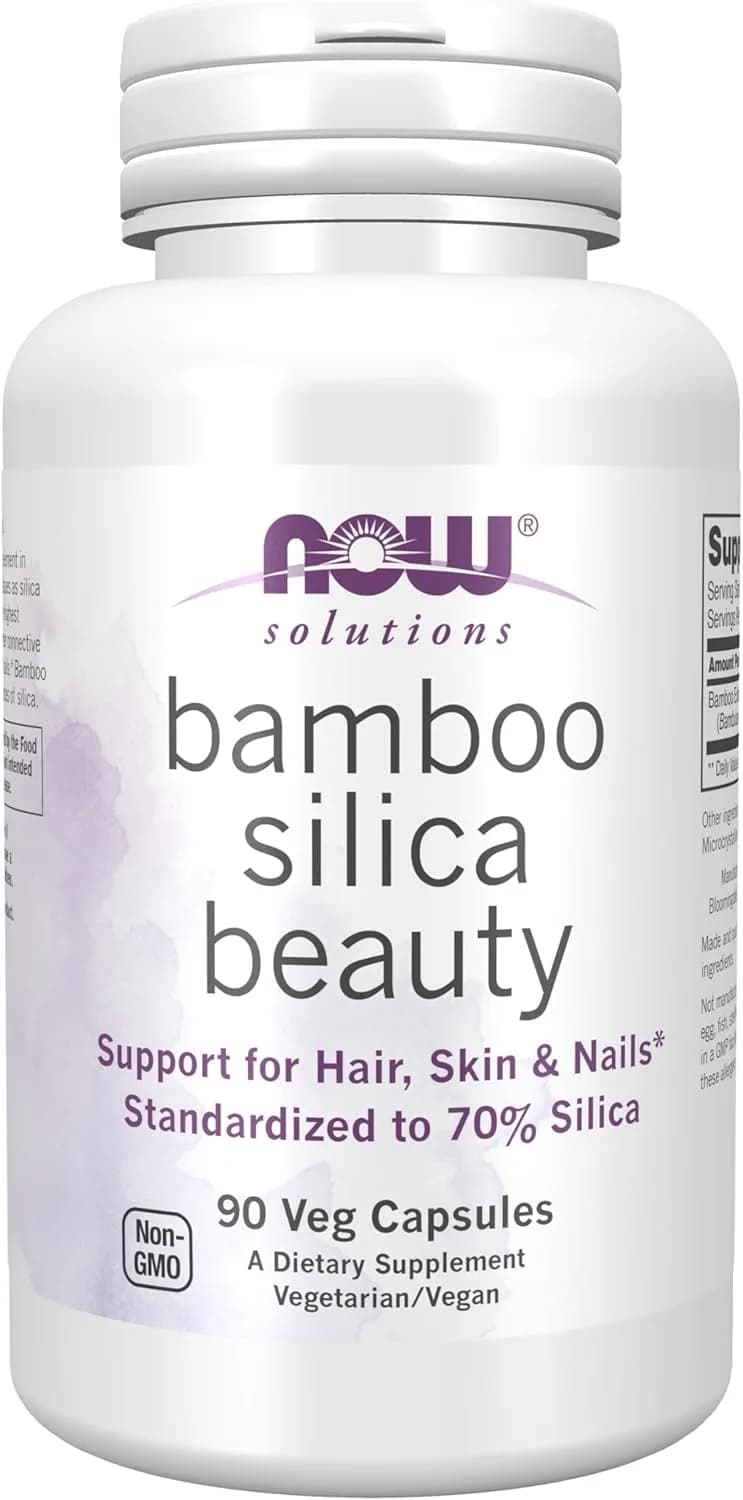 Bamboo Silica Beauty, 90 Capsules by NOW