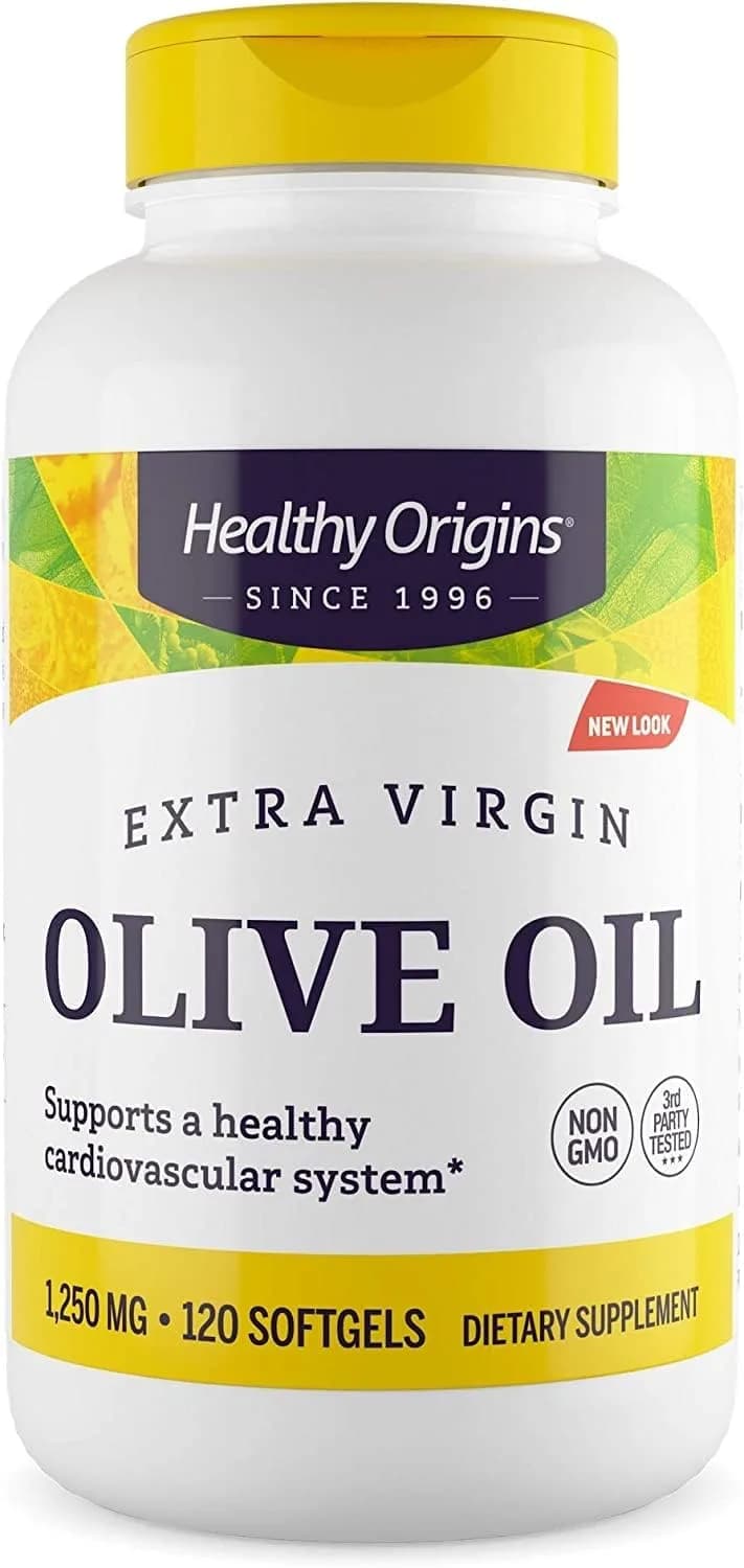 Healthy Origins, Olive Oil 1250 mg, 120 Softgels