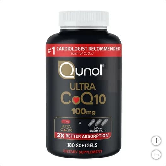 Qunol Qunol Ultra CoQ10 100mg | 3X Better Absorption | 180 Softgels