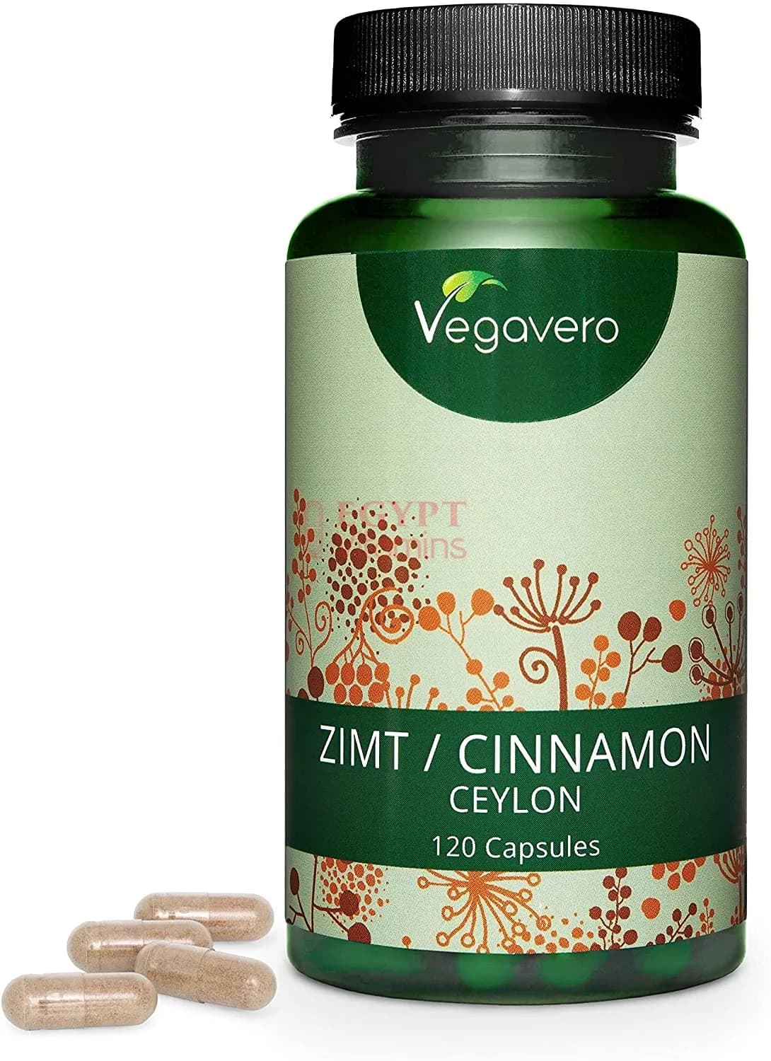 Ceylon Cinnamon High Dosage: (8:1 Extract), 2000 mg, 120 Capsules by Vegavero