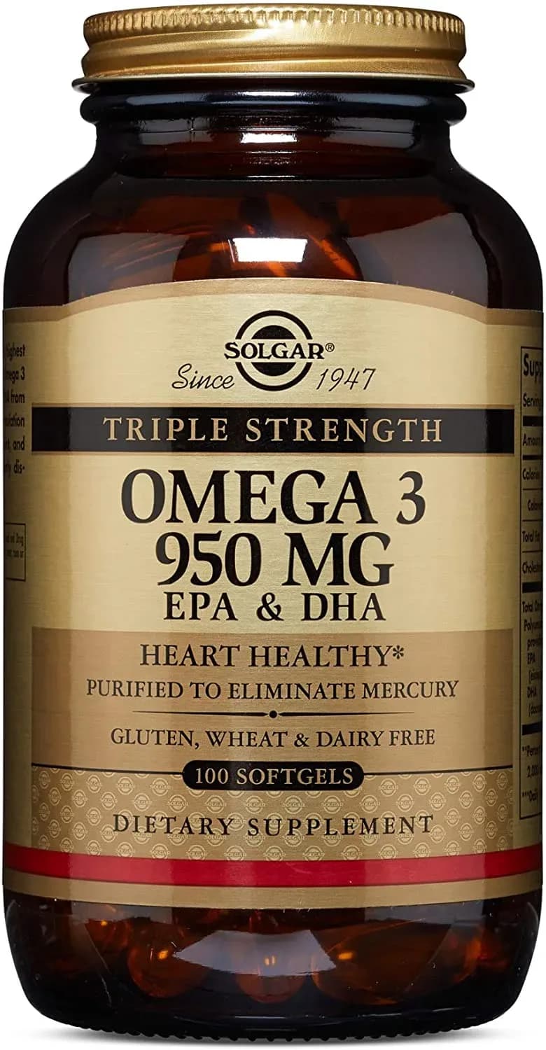 Solgar Omega, 950 mg, 100 Softgels by Solgar