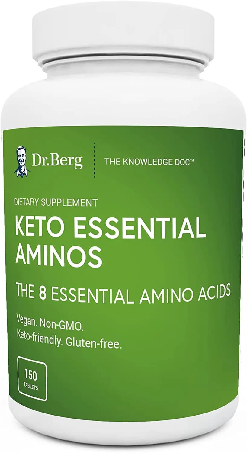 Keto Essential Amino acids, 150 Tablets by Dr Berg's