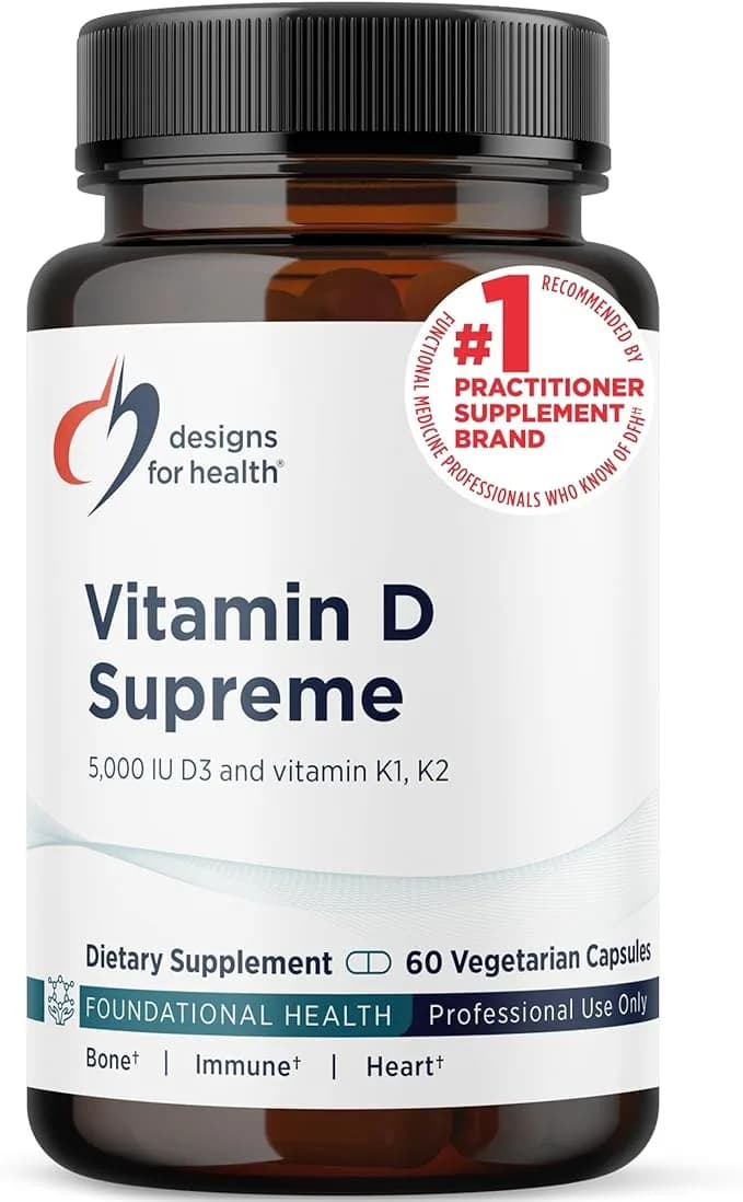 Vitamin D Supreme, 60 Capsules by Designs for health