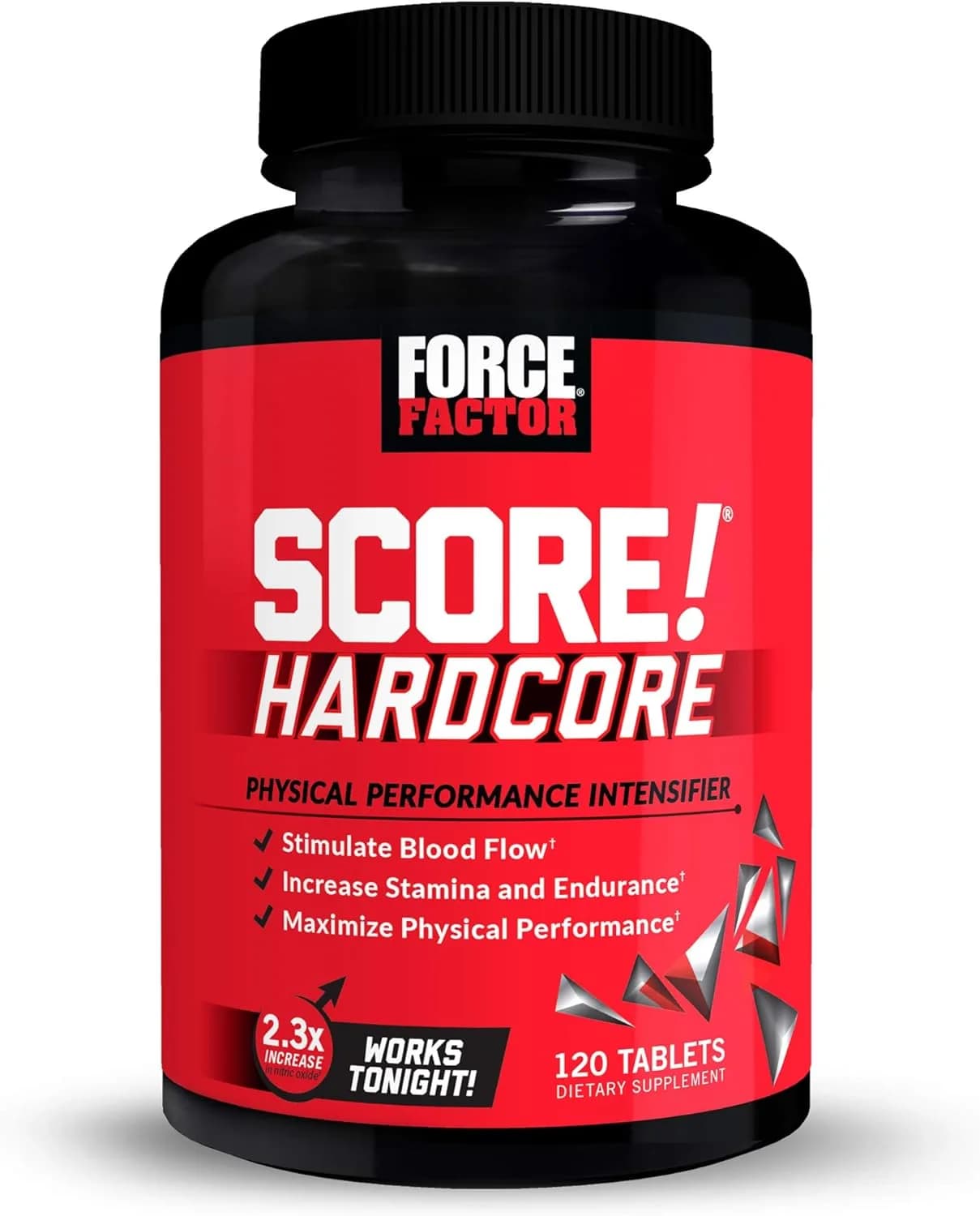 Force Factor Score! Hardcore, 120 Tablets by Force Factor