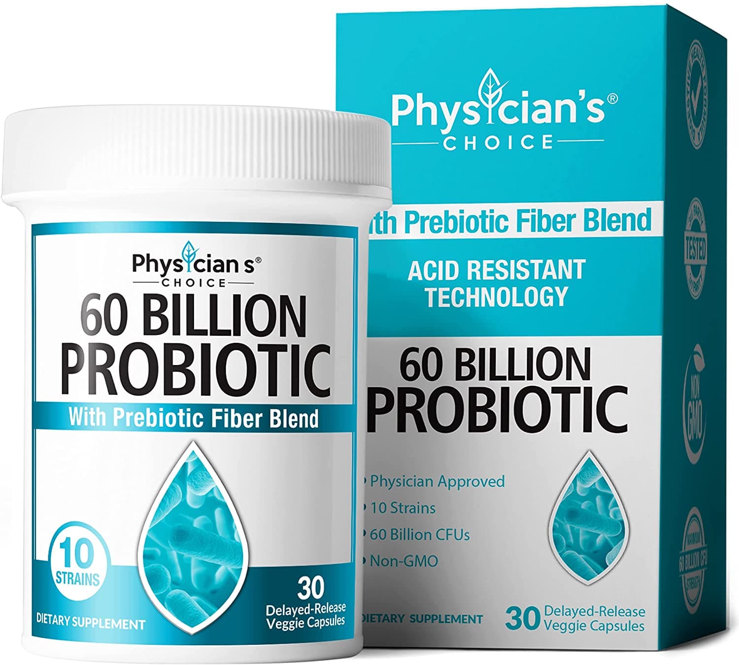 Physician's Choice Probiotics 60 Billion 30 capsules
