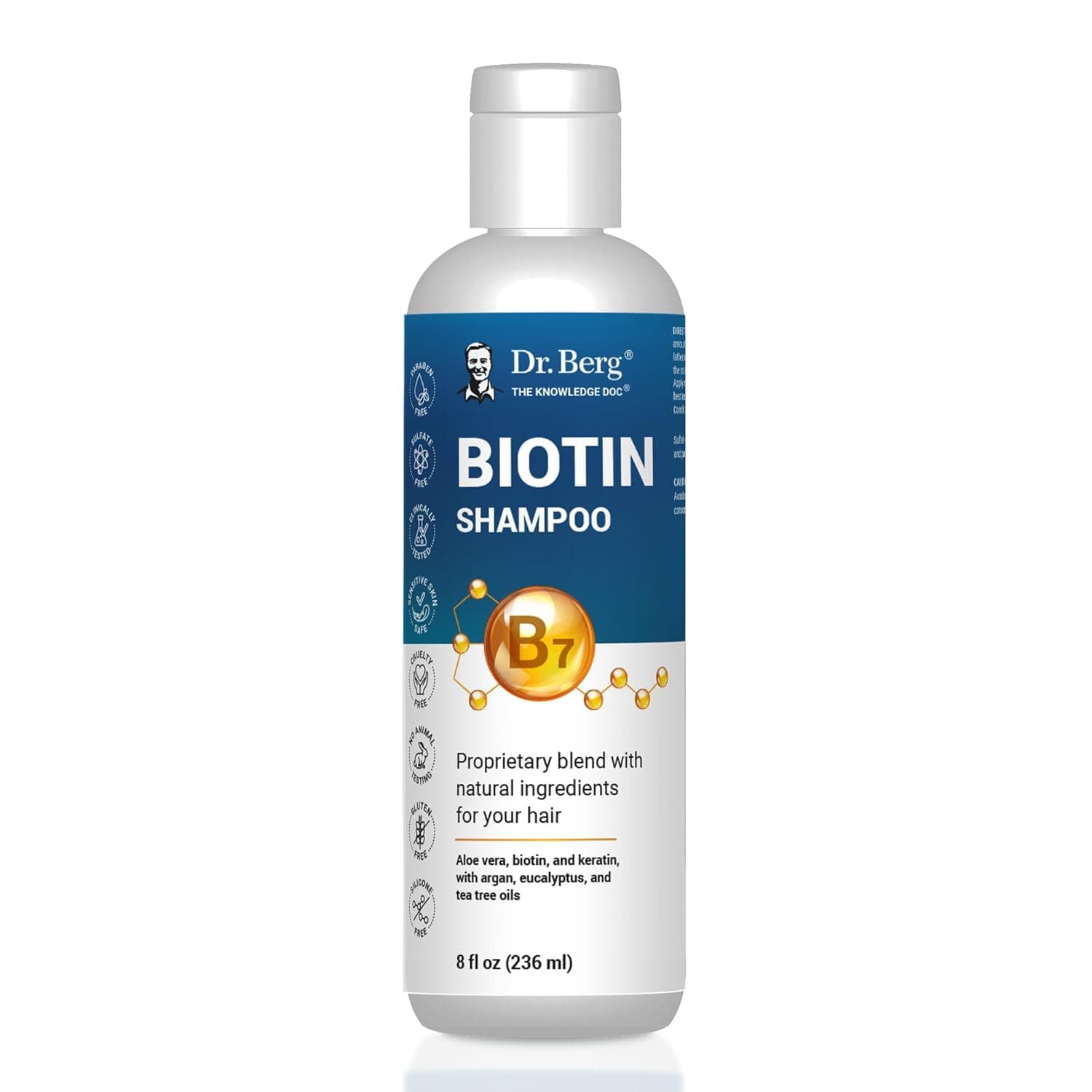 Dr Berg Biotin Shampoo Sulfate Free, 236 ml