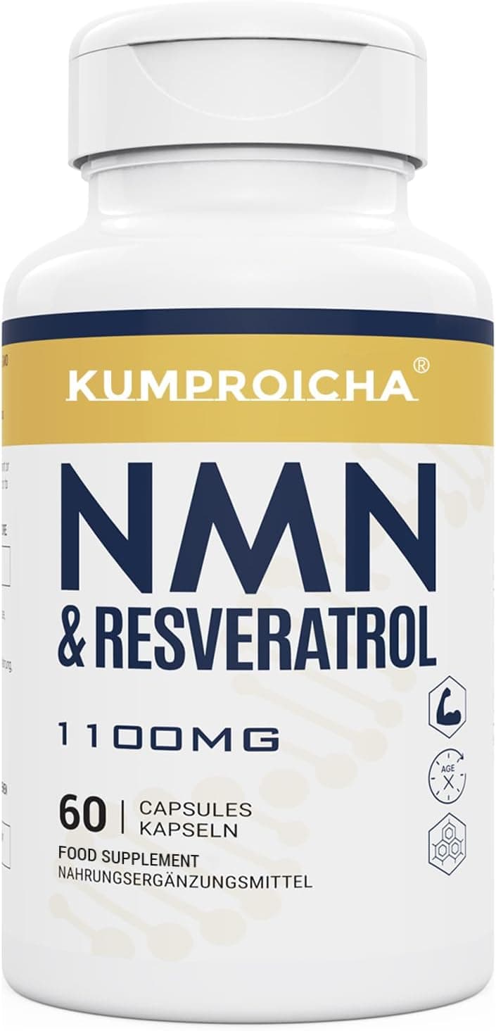 Kumproicha Kumproicha NMN &amp; Trans-Resveratrol - 60 Capsules, 1100 mg