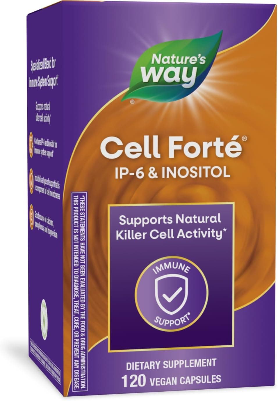 Nature's Way Cell Forté IP-6 &amp; Inositol 120 Capsules