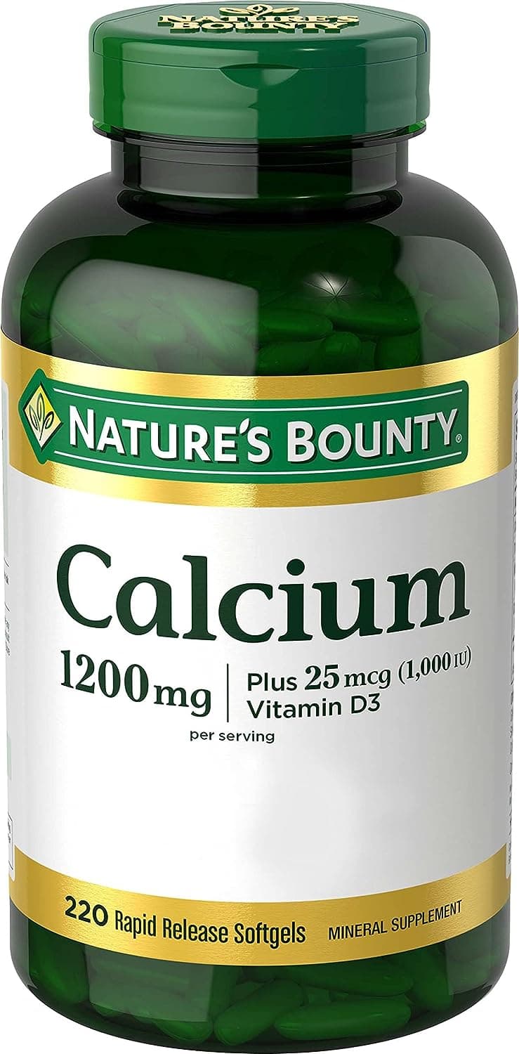 Nature's Bounty Calcium 1200 mg - 220 Softgels