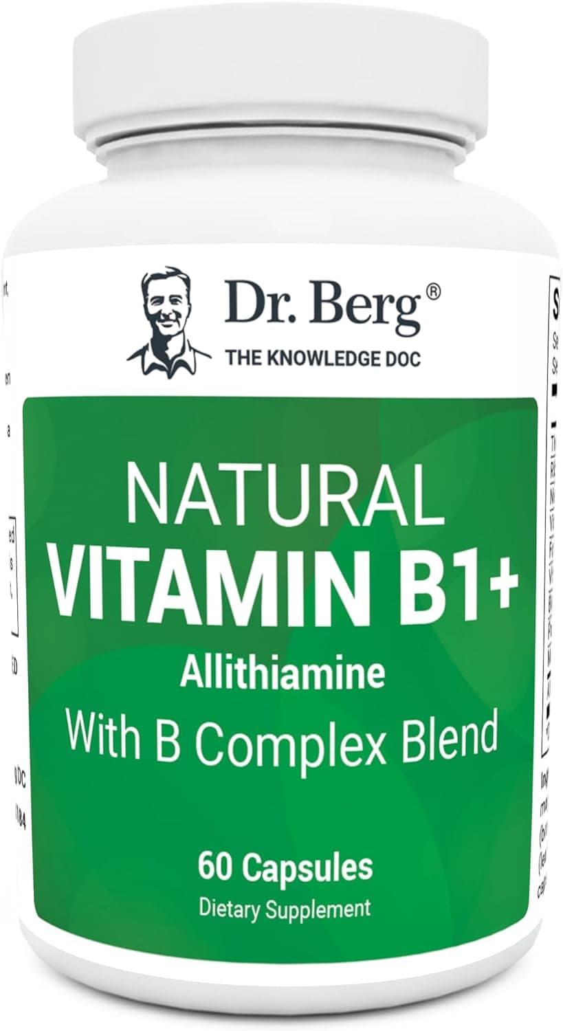 Dr. Berg Natural B1 B6 B12 Complex 60 Capsules