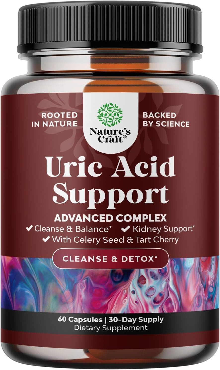 Natures Craft Uric Acid Support, 60 Capsules