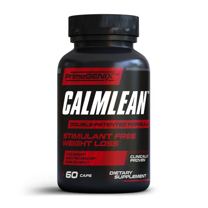 CalmLean Stimulant-Free Fat Burner for Effective Supports weight management - 60 Capsules