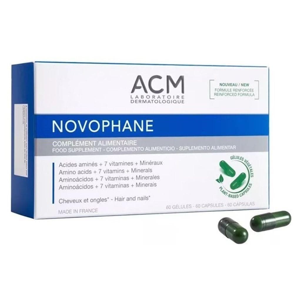 ACM Novophane Caps: Hair &amp; Nail Strength Supplement | 60 Capsules