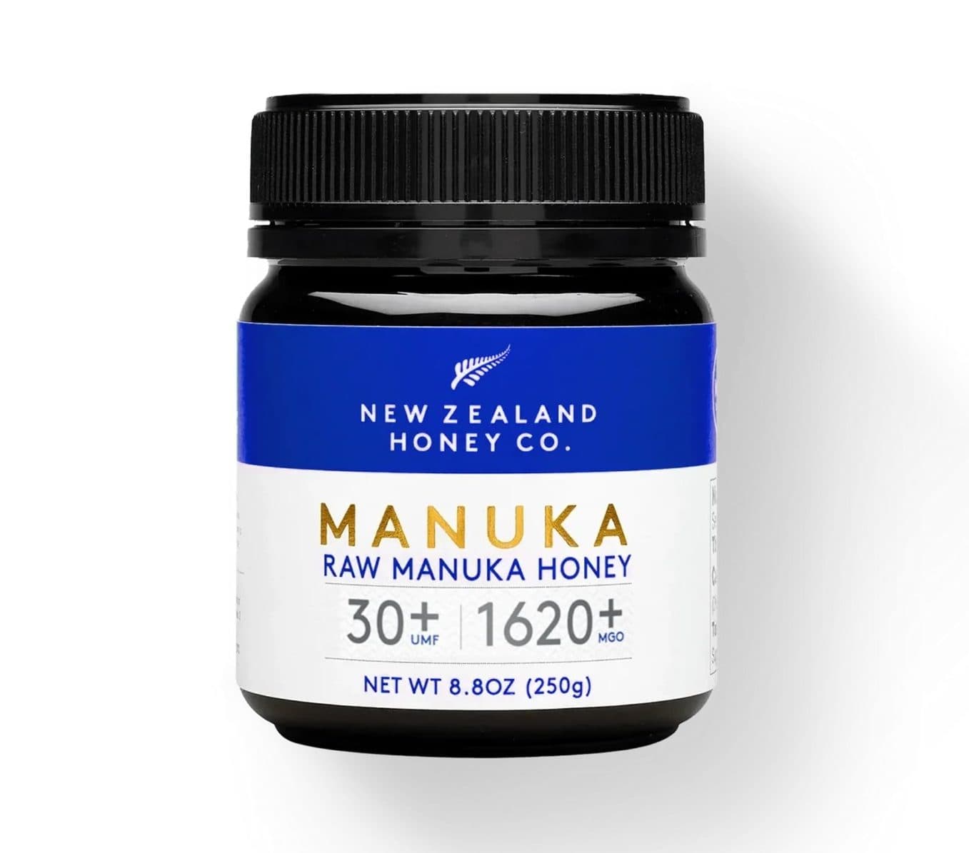 New Zealand Manuka Honey – UMF™ 30+ / MGO 1620+, 250 Grams