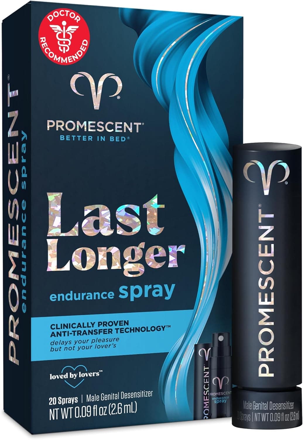 Promescent Desensitizing Delay Spray for Men – Better, Maximized Sensation – 2.6 ml