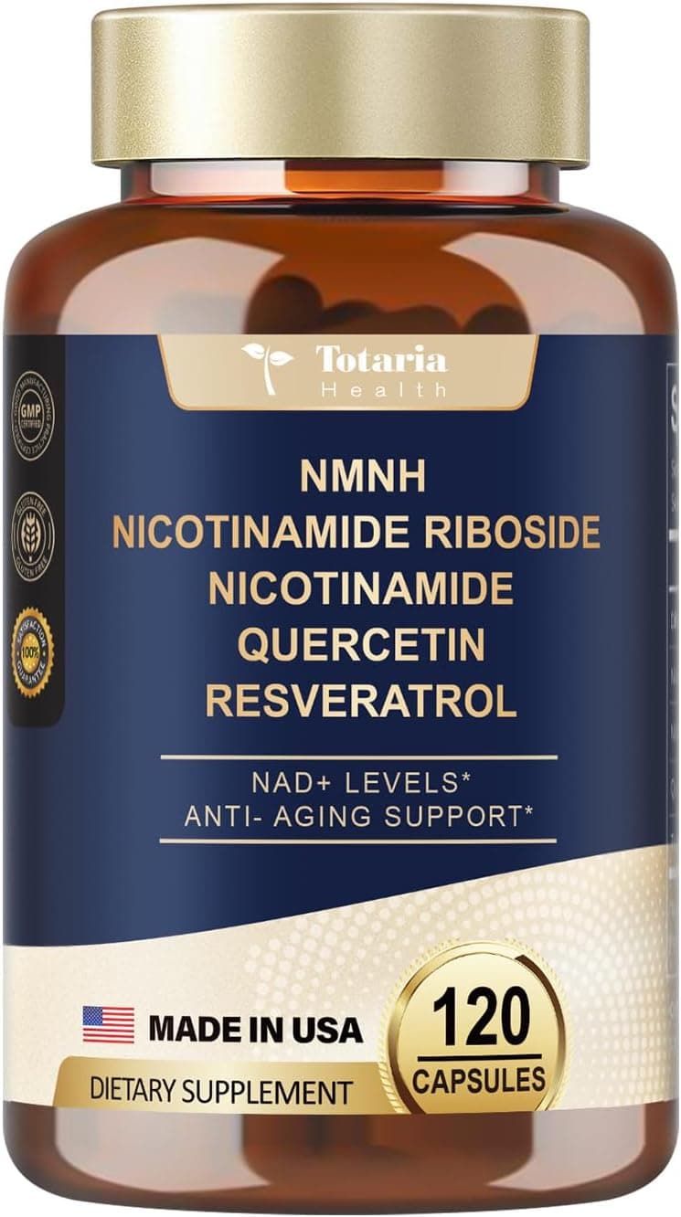 Totaria NMNH Supplement | Advanced Healthy Aging Support |120 Capsules