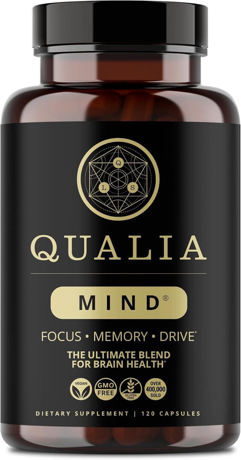 Qualia Mind | The Doctor-Formulated Nootropic for Brain Health | 120 capsules