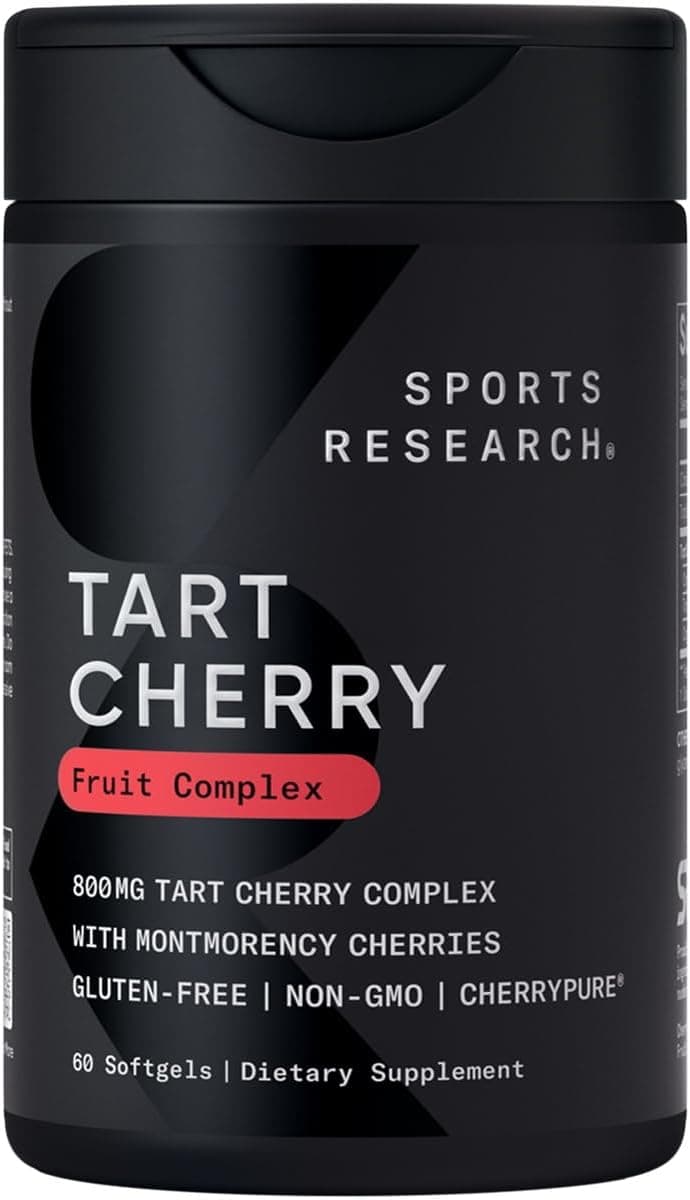 Sports Research Tart Cherry | 60 Liquid Softgels