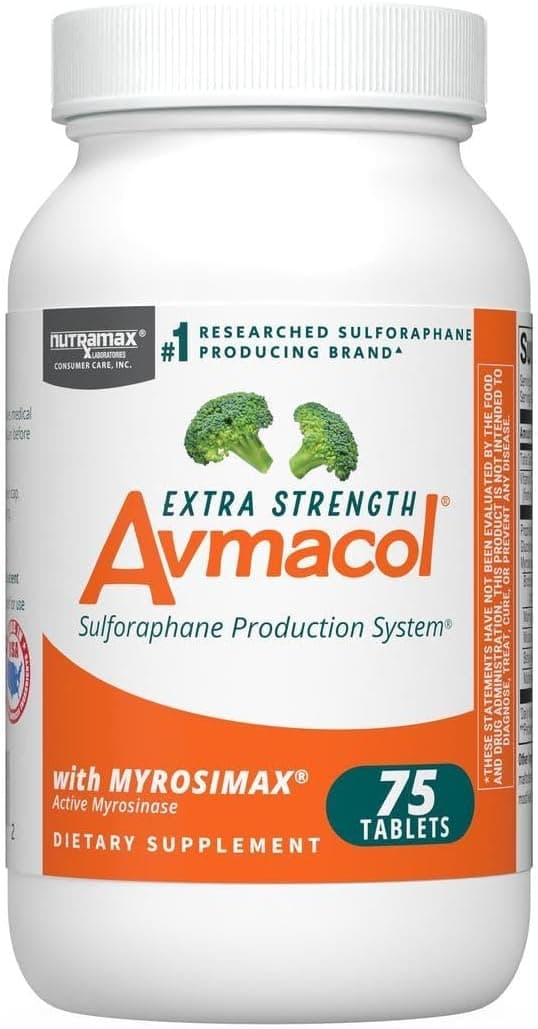 Avmacol Extra Strength by Nutramax | 75 Detox Tablets